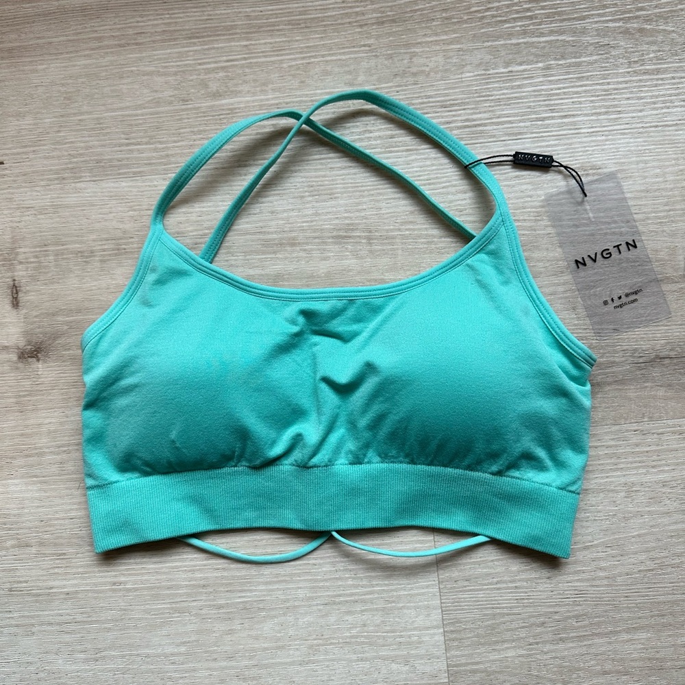 NVGTN medium sports bra - new with tags